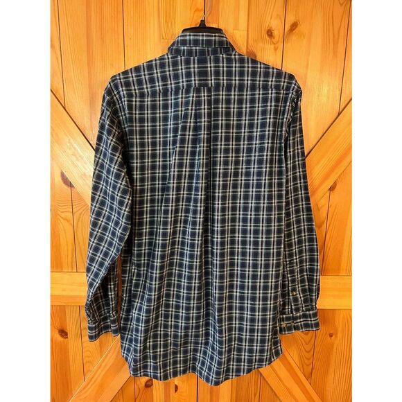L.L. Bean Mens Traditional Fit Long Sleeve Button Up Shirt Size Medium Tall (533 - Picture 5 of 7